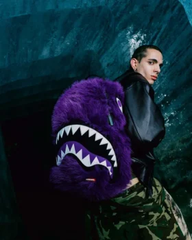 MOCHILA FURZILLA SHARK (MORADO)