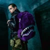 MOCHILA FURZILLA SHARK (MORADO)
