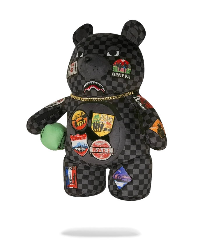 Mochila GLOBAL MOGUL UNLIMITED MILES MONEYBEAR TEDDYBEAR