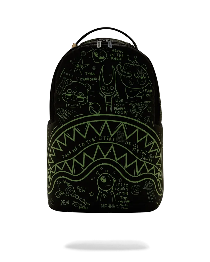 Mochila GLOW THE SPACE (EFECTO QUE BRILLA EN LA OSCURIDAD)