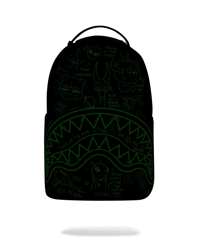 Mochila GLOW THE SPACE (EFECTO QUE BRILLA EN LA OSCURIDAD)