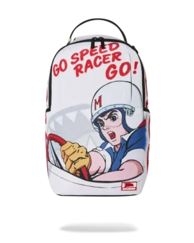 Mochila «GO SPEED RACER» de la colaboración oficial con SPEED RACER