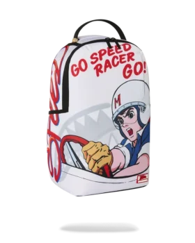 Mochila «GO SPEED RACER» de la colaboración oficial con SPEED RACER