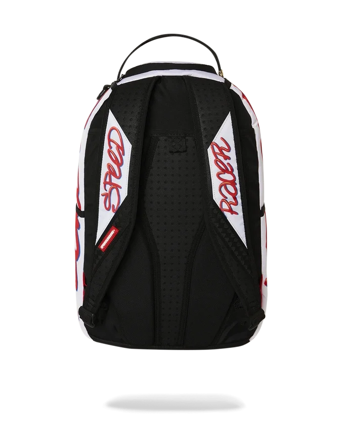 Mochila «GO SPEED RACER» de la colaboración oficial con SPEED RACER