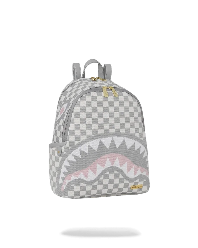 MOCHILA «KNIT SHARKS IN PARIS» EN COLOR CREMA SAVAGE