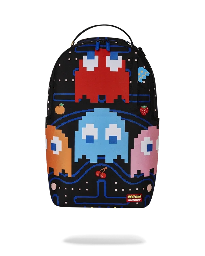 Mochila «La pandilla de fantasmas de Pac-Man» con boca de fantasma