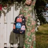 Mochila «La pandilla de fantasmas de Pac-Man» con boca de fantasma