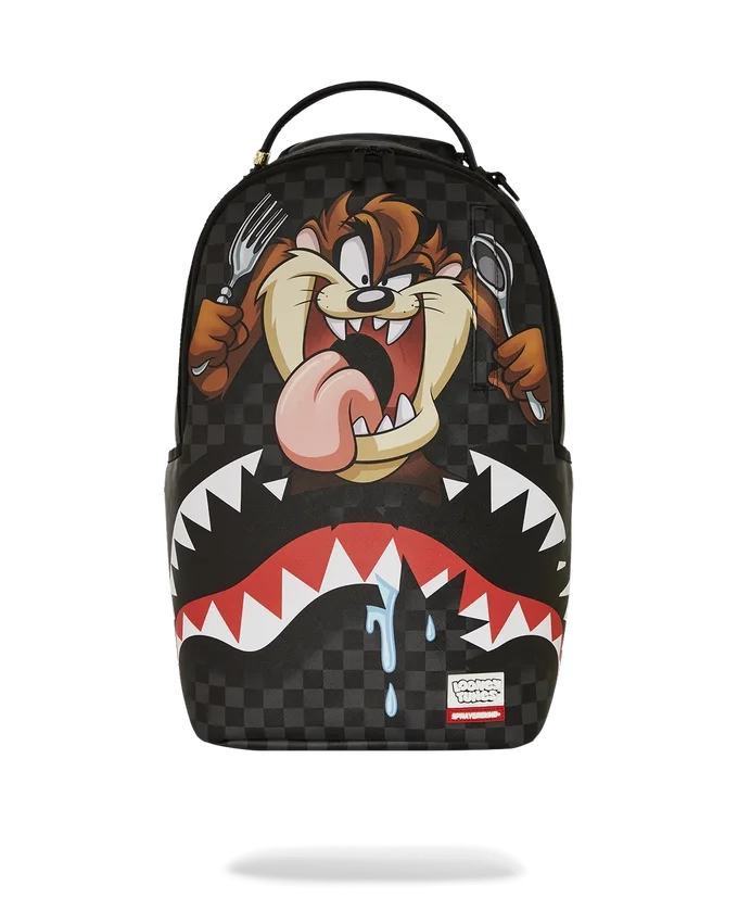 MOCHILA LOONEY TUNES TAZ EAT SHARK