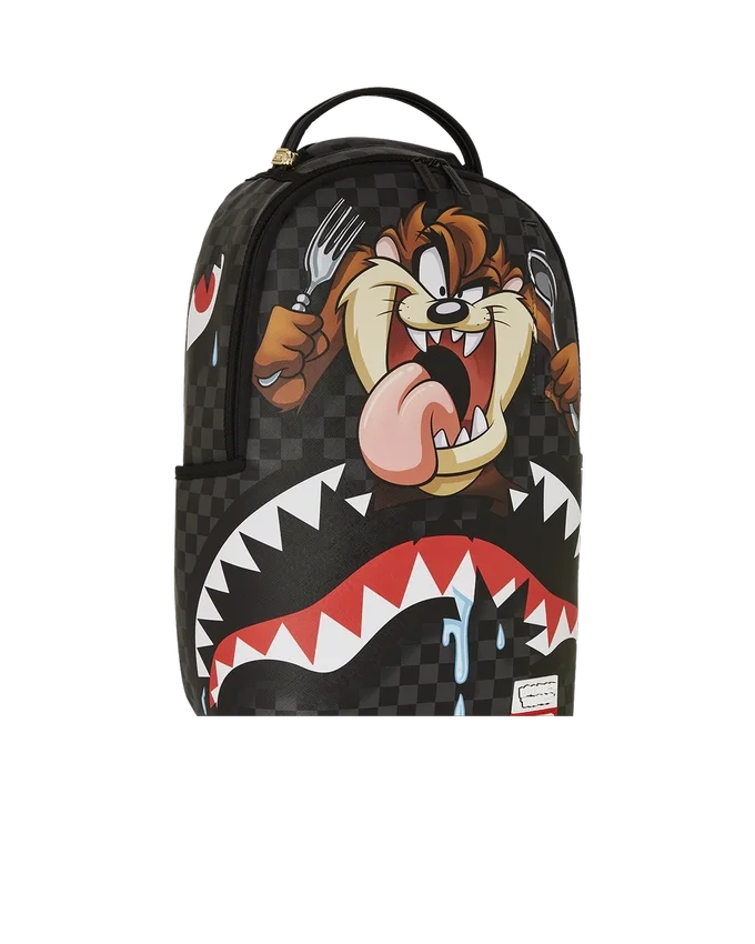 MOCHILA LOONEY TUNES TAZ EAT SHARK
