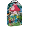 Mochila «LOS PITUFOS EN EL JARDÍN»