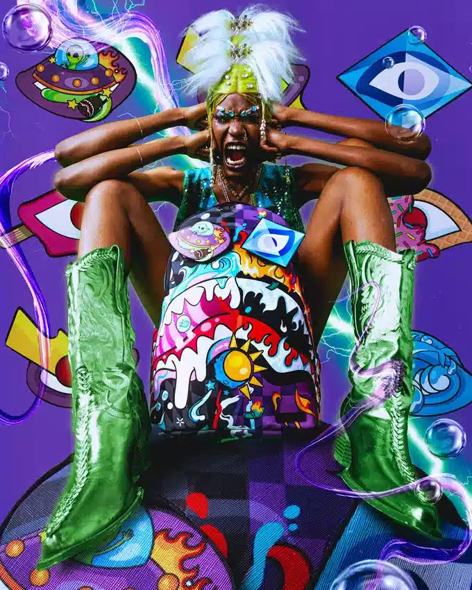 Mochila MAD SCIENTIST (6 OJOS DESMONTABLES)