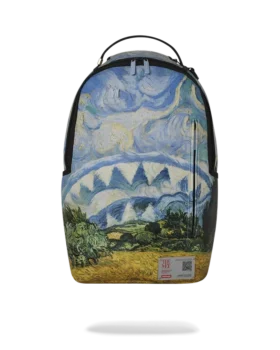 Mochila «MET VAN GOGH: CAMPO DE TRIGO CON CIPRESES»