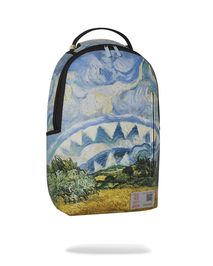Mochila «MET VAN GOGH: CAMPO DE TRIGO CON CIPRESES»