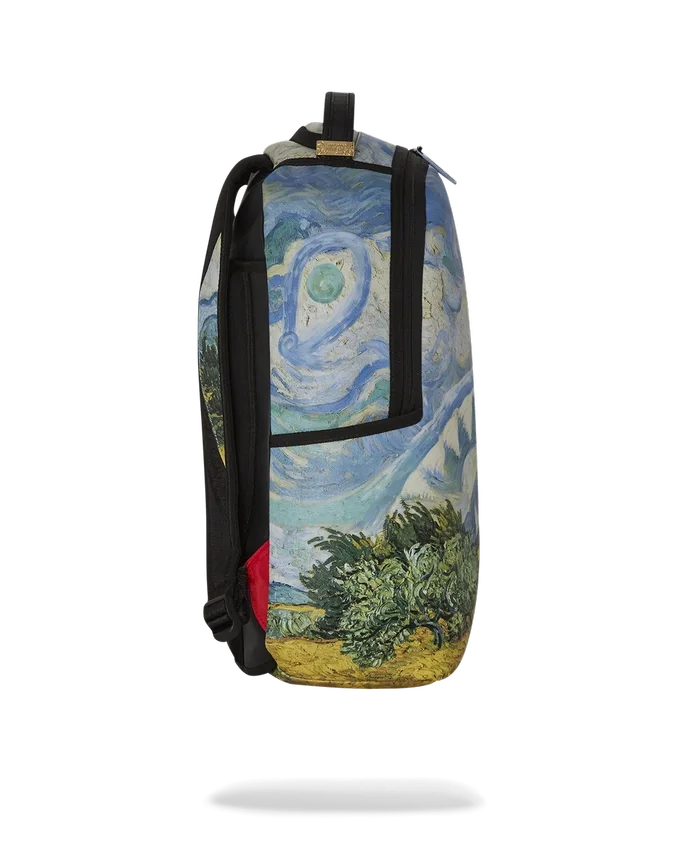 Mochila «MET VAN GOGH: CAMPO DE TRIGO CON CIPRESES»