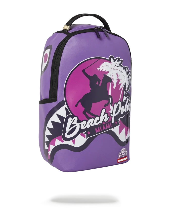 Mochila MIAMI BEACH POLO COLLAB (DLXV-PURPLE)