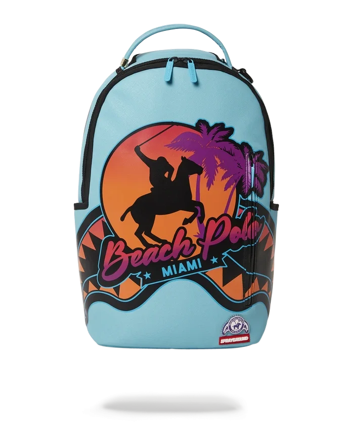 Mochila MIAMI BEACH POLO COLLAB (DLXV-SKY)