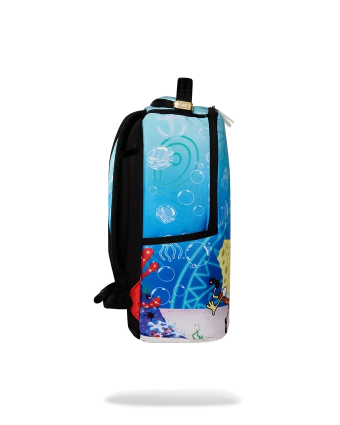 Mochila MINI DLXR DE SPONGEBOB SOPLANDO BURBUJAS
