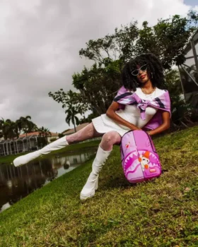 Mochila Mini «LA PANTERA ROSA NO PUEDE ATRAPARME»