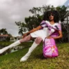 Mochila Mini «LA PANTERA ROSA NO PUEDE ATRAPARME»
