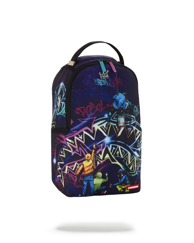 Mochila mini «MIDNIGHT GRAFFITI ARTISTS»