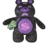 MOCHILA MONEYBEAR CON TIBURÓN DE SLIME MORADO