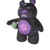 MOCHILA MONEYBEAR CON TIBURÓN DE SLIME MORADO