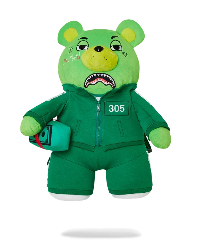 Mochila MONEYBEAR «CONTESTANT» de la colaboración con «SQUID GAME»