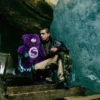 Mochila Moneybear «FURZILLA Shark» (MORADO)