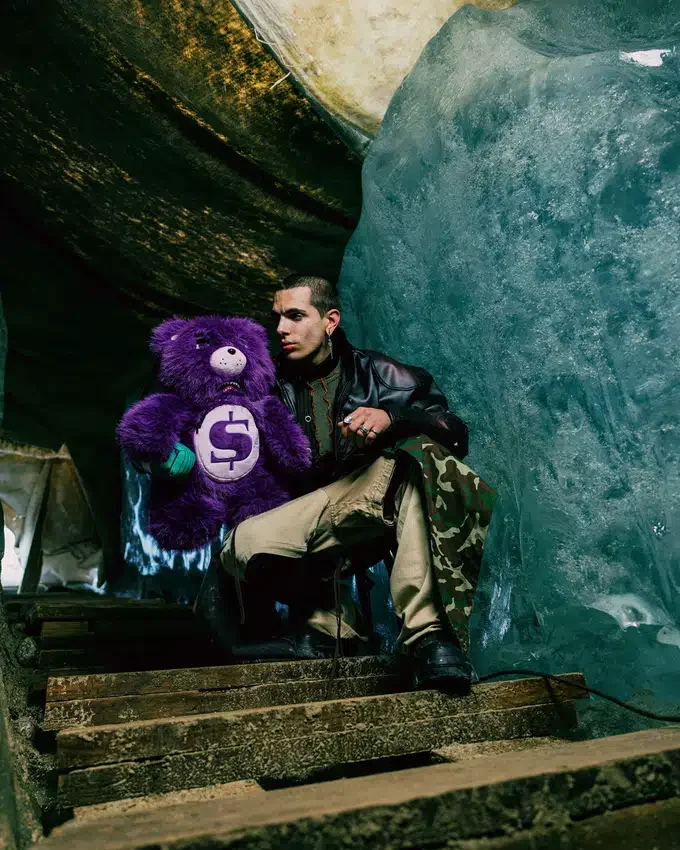 Mochila Moneybear «FURZILLA Shark» (MORADO)