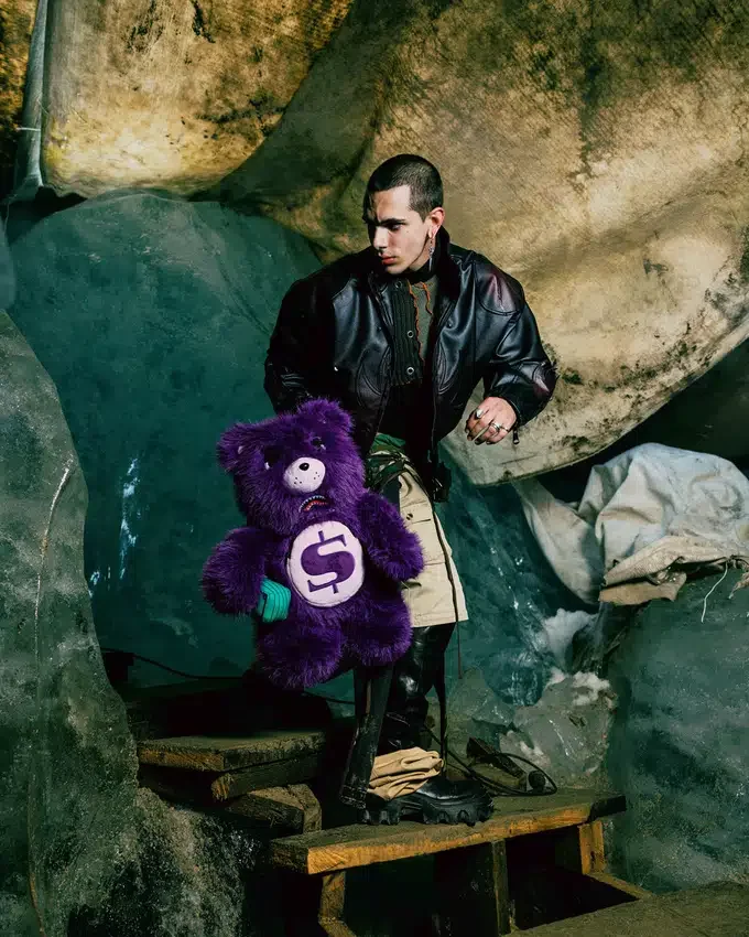 Mochila Moneybear «FURZILLA Shark» (MORADO)