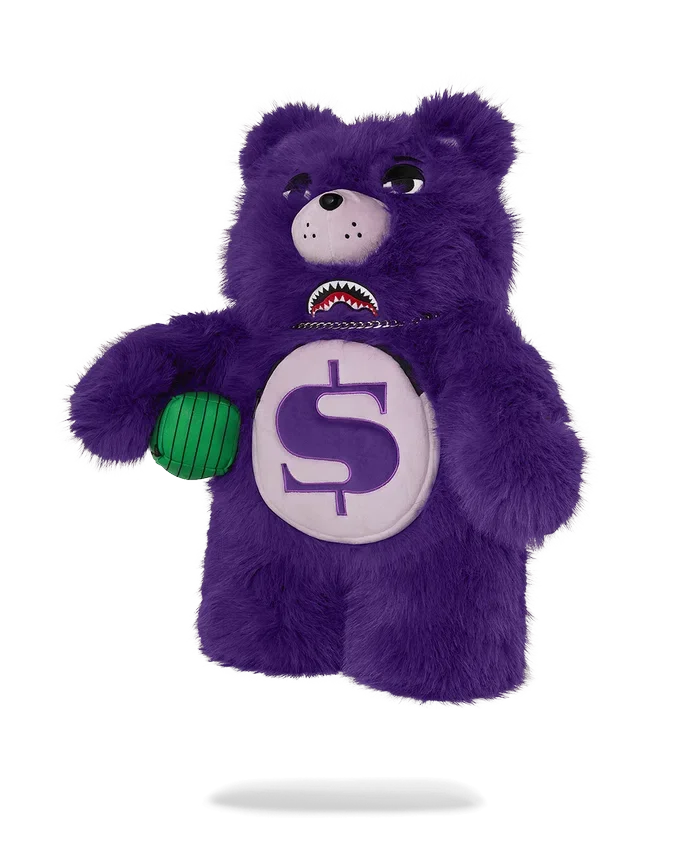 Mochila Moneybear «FURZILLA Shark» (MORADO)
