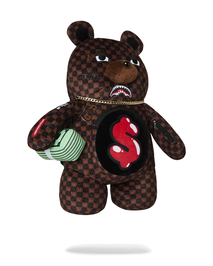 Mochila Moneybear «GRIN & GRIND» de Sharks in Paris
