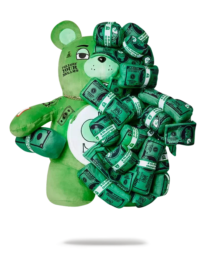 Mochila MONEYBEAR ZILLIONS TEDDYBEAR