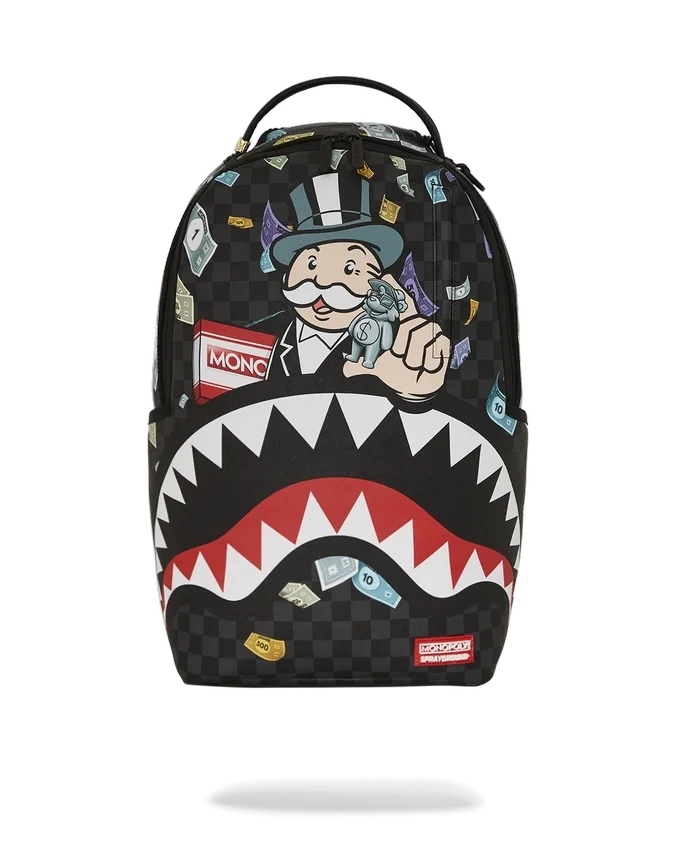 MOCHILA MONOPOLY SHARK RICH