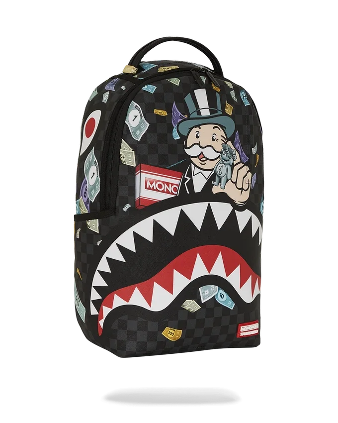 MOCHILA MONOPOLY SHARK RICH