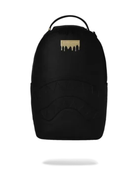 Mochila NEGRA «GOLD BRICK DRIP»
