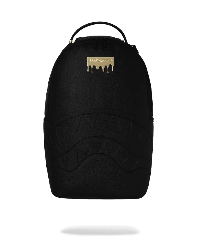 Mochila NEGRA «GOLD BRICK DRIP»