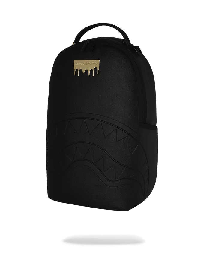 Mochila NEGRA «GOLD BRICK DRIP»
