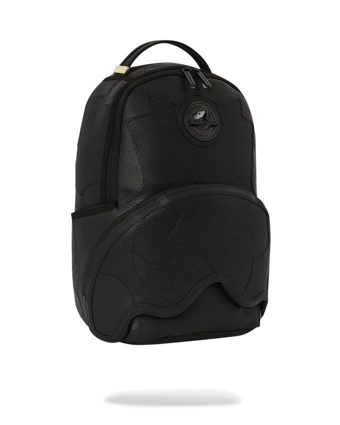 Mochila negra «Heavy Metal Shark» (DLXV)