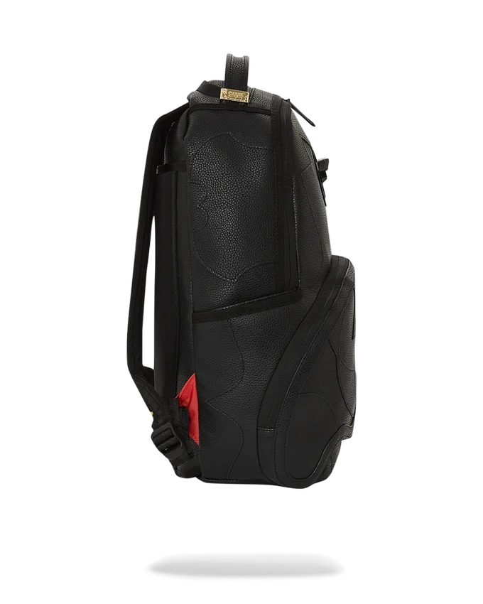 Mochila negra «Heavy Metal Shark» (DLXV)