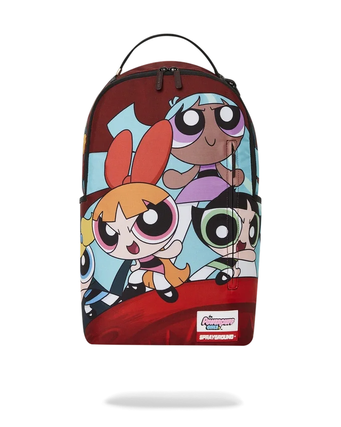 Mochila «NEVER BACK DOWN» de las Chicas Superpoderosas