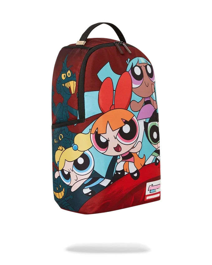 Mochila «NEVER BACK DOWN» de las Chicas Superpoderosas