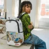 Mochila oficial BASQUIAT «ACQUE PERICOLOSE» 1981 (DLXV)
