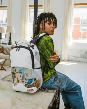 Mochila oficial BASQUIAT «ACQUE PERICOLOSE» 1981 (DLXV)