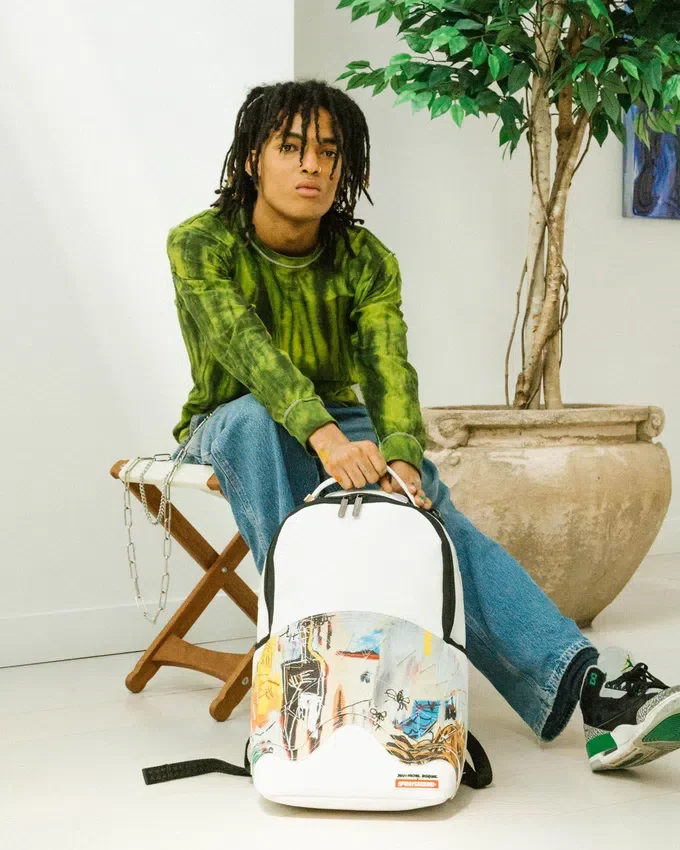Mochila oficial BASQUIAT «ACQUE PERICOLOSE» 1981 (DLXV)
