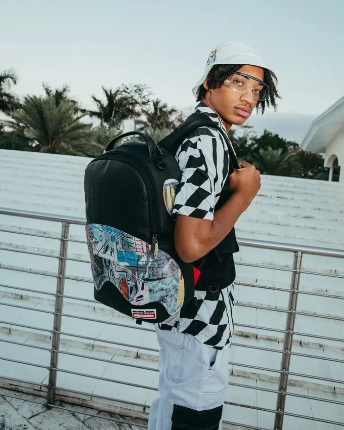 Mochila oficial BASQUIAT «UNTITLED» 1982 (DLXV)