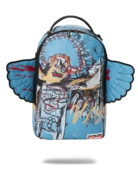 Mochila oficial BASQUIAT «UNTITLED (FALLEN ANGEL) 1981» Con alas (DLXV)