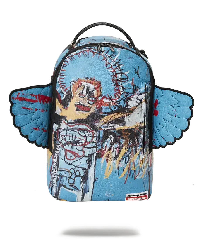 Mochila oficial BASQUIAT «UNTITLED (FALLEN ANGEL) 1981» Con alas (DLXV)