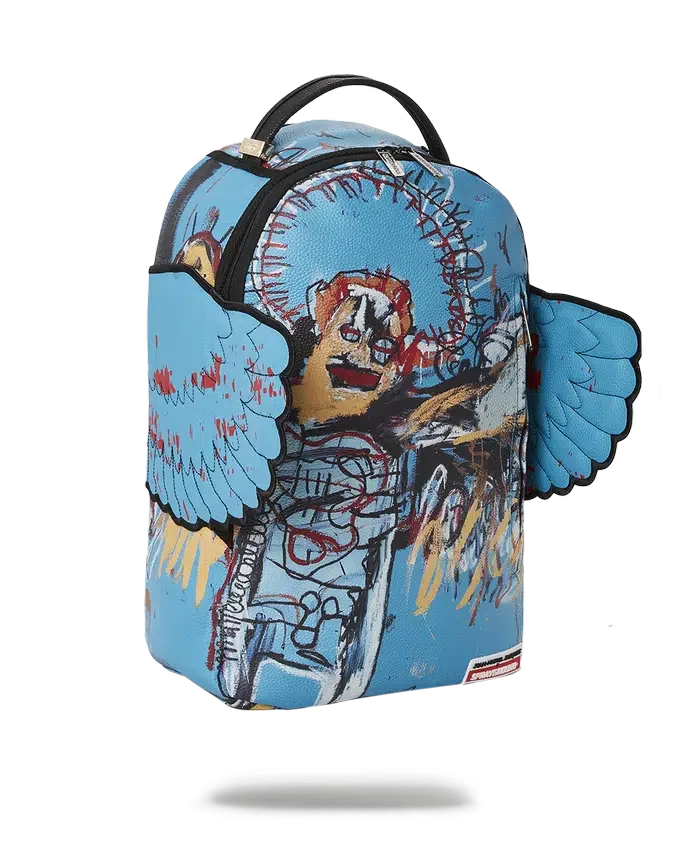 Mochila oficial BASQUIAT «UNTITLED (FALLEN ANGEL) 1981» Con alas (DLXV)