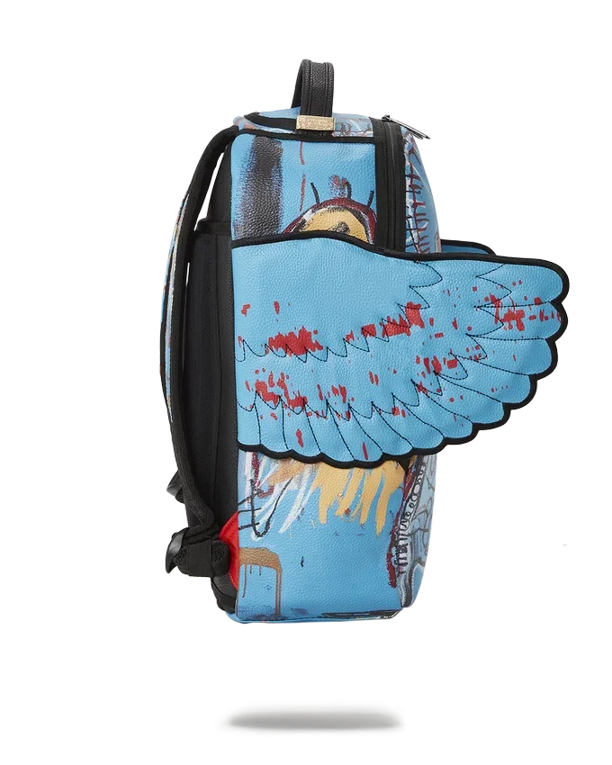 Mochila oficial BASQUIAT «UNTITLED (FALLEN ANGEL) 1981» Con alas (DLXV)